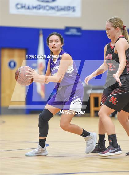 Thumbnail 2 in Saint Jeanne de Lestonnac Catholic School vs. Mesa Grande Academy photogallery.
