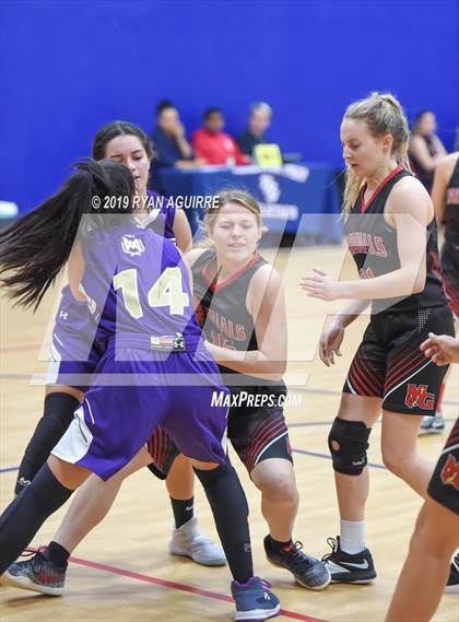 Thumbnail 2 in Saint Jeanne de Lestonnac Catholic School vs. Mesa Grande Academy photogallery.