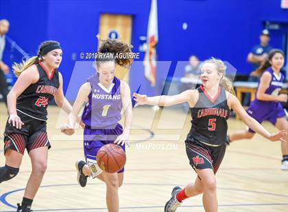 Thumbnail 1 in Saint Jeanne de Lestonnac Catholic School vs. Mesa Grande Academy photogallery.