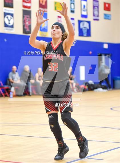Thumbnail 2 in Saint Jeanne de Lestonnac Catholic School vs. Mesa Grande Academy photogallery.