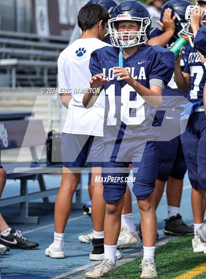 Thumbnail 2 in Loyola (Blue White Scrimmage) photogallery.