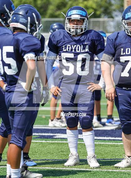 Thumbnail 1 in Loyola (Blue White Scrimmage) photogallery.