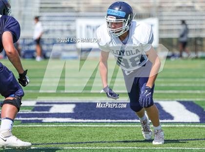 Thumbnail 2 in Loyola (Blue White Scrimmage) photogallery.