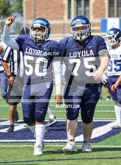 Thumbnail 3 in Loyola (Blue White Scrimmage) photogallery.