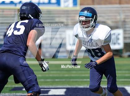 Thumbnail 1 in Loyola (Blue White Scrimmage) photogallery.