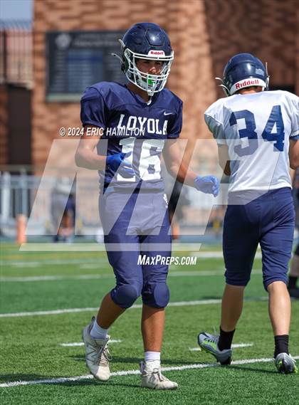 Thumbnail 2 in Loyola (Blue White Scrimmage) photogallery.