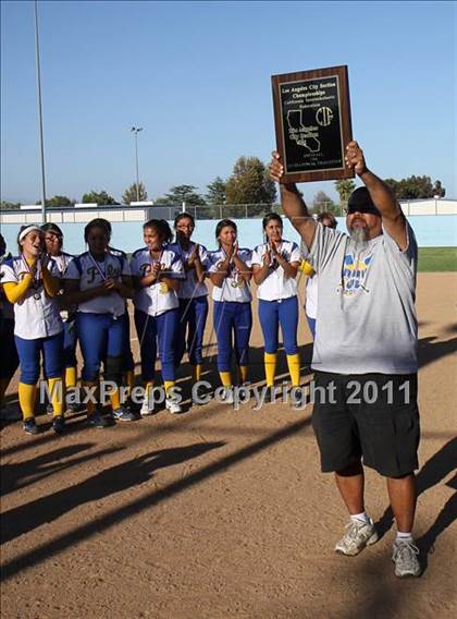 Thumbnail 3 in Franklin vs. Poly (CIF LACS Invitational Final) photogallery.