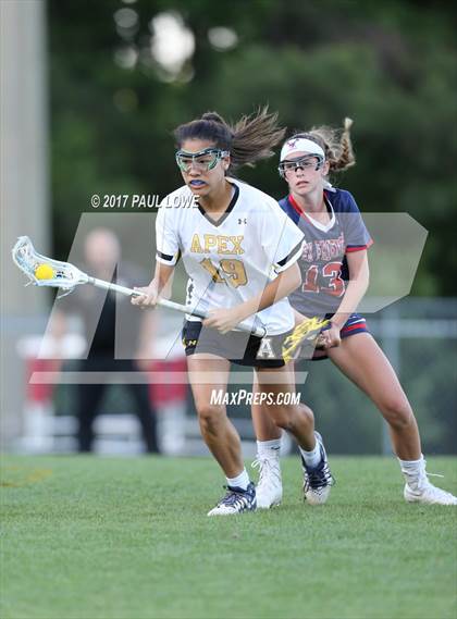 Thumbnail 2 in Apex vs Apex Friendship (NCHSAA Round 2 Playoff) photogallery.