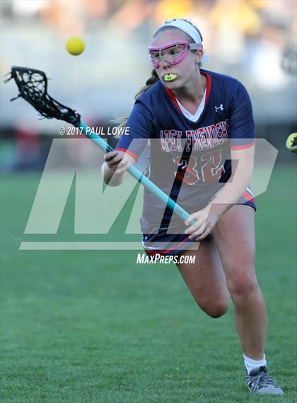 Thumbnail 3 in Apex vs Apex Friendship (NCHSAA Round 2 Playoff) photogallery.