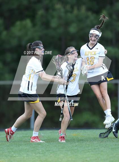 Thumbnail 2 in Apex vs Apex Friendship (NCHSAA Round 2 Playoff) photogallery.