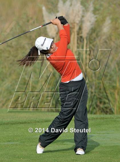 Thumbnail 2 in CIF SJS Masters Girls Golf Championships photogallery.