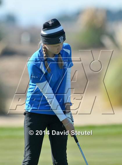 Thumbnail 2 in CIF SJS Masters Girls Golf Championships photogallery.