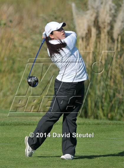 Thumbnail 2 in CIF SJS Masters Girls Golf Championships photogallery.