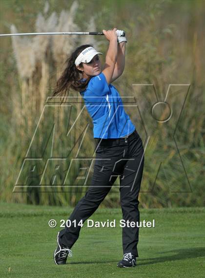 Thumbnail 3 in CIF SJS Masters Girls Golf Championships photogallery.