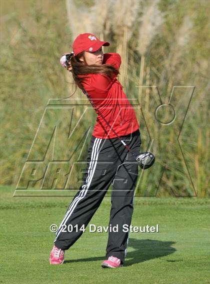 Thumbnail 3 in CIF SJS Masters Girls Golf Championships photogallery.