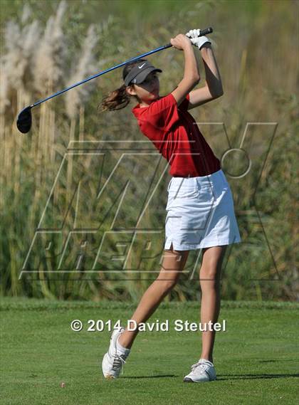 Thumbnail 2 in CIF SJS Masters Girls Golf Championships photogallery.