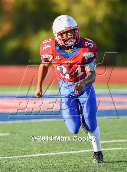 Thumbnail 2 in Mansfield vs Midway Freshman A  photogallery.
