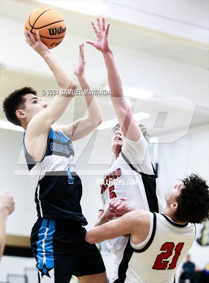 Thumbnail 2 in Oakwood vs Crescenta Valley (The Warrior Showcase) photogallery.