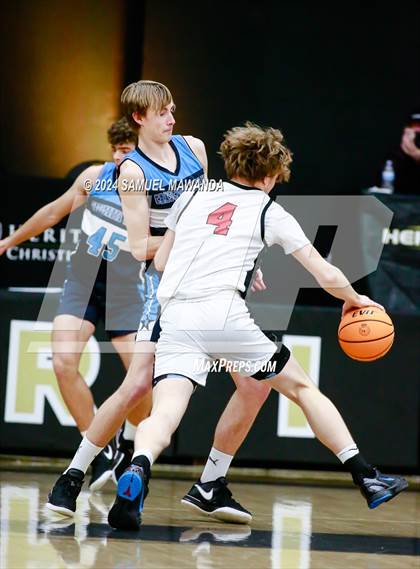 Thumbnail 2 in Oakwood vs Crescenta Valley (The Warrior Showcase) photogallery.