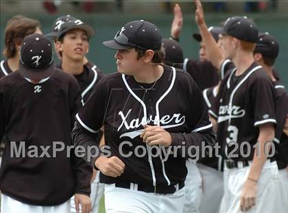 Thumbnail 1 in Xavier vs. Pomperaug (CIAC Class LL Final) photogallery.
