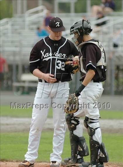 Thumbnail 2 in Xavier vs. Pomperaug (CIAC Class LL Final) photogallery.