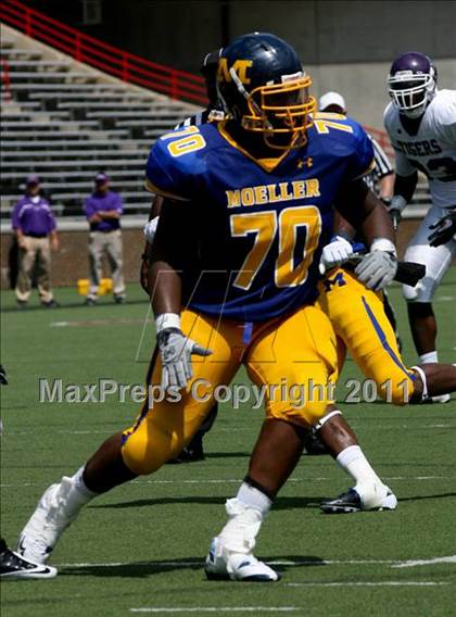 Thumbnail 1 in Pickerington Central vs. Archbishop Moeller (Skyline Chili Crosstown Showdown) photogallery.