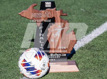 Thumbnail 1 in Muskegon Christian v Plymouth Christian (MHSAA D4 Final) photogallery.