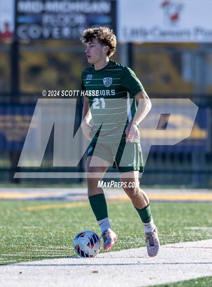 Thumbnail 1 in Muskegon Christian v Plymouth Christian (MHSAA D4 Final) photogallery.