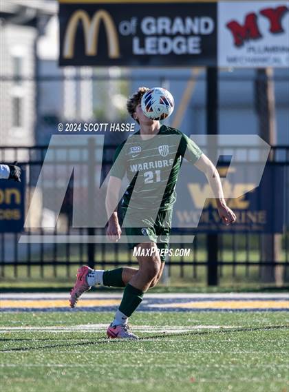 Thumbnail 1 in Muskegon Christian v Plymouth Christian (MHSAA D4 Final) photogallery.