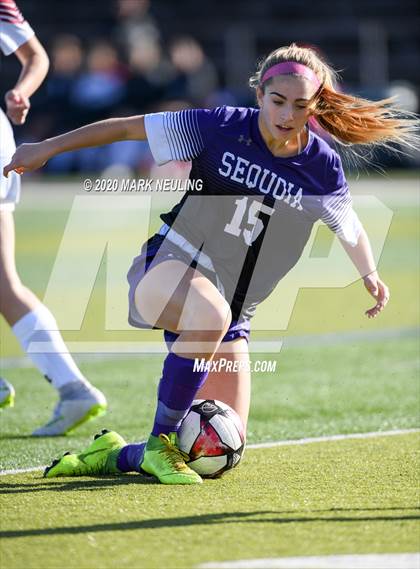 Thumbnail 1 in Sequoia vs. Sacred Heart Prep photogallery.