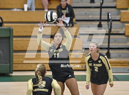 Thumbnail 2 in Greenfield-Central v Mt Vernon (IHSAA - Sectionals - Class 4A, Round 1)  photogallery.