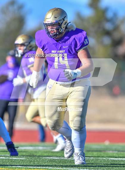 Thumbnail 1 in Durango @ Holy Family (CHSAA 3A Semifinal) photogallery.