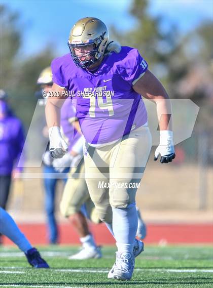 Thumbnail 3 in Durango @ Holy Family (CHSAA 3A Semifinal) photogallery.