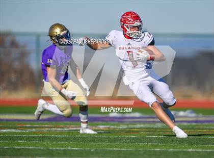 Thumbnail 3 in Durango @ Holy Family (CHSAA 3A Semifinal) photogallery.