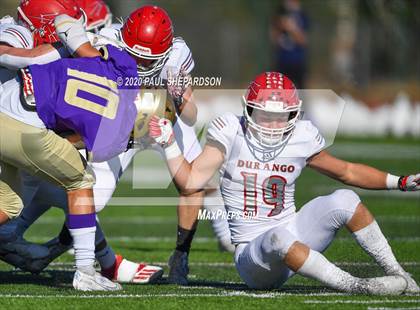 Thumbnail 2 in Durango @ Holy Family (CHSAA 3A Semifinal) photogallery.