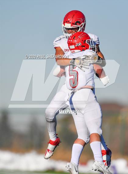 Thumbnail 1 in Durango @ Holy Family (CHSAA 3A Semifinal) photogallery.