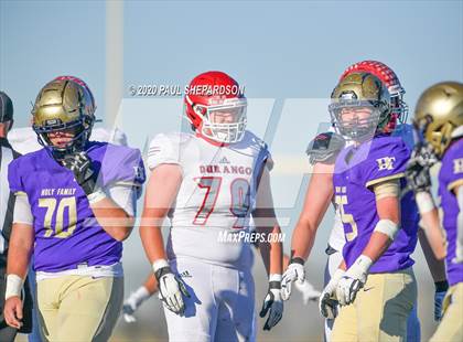 Thumbnail 2 in Durango @ Holy Family (CHSAA 3A Semifinal) photogallery.