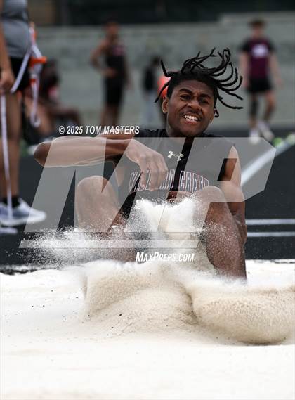 Thumbnail 3 in NCHSAA 4A West Regional (Long Jump) photogallery.