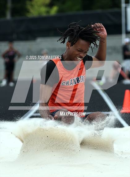 Thumbnail 2 in NCHSAA 4A West Regional (Long Jump) photogallery.