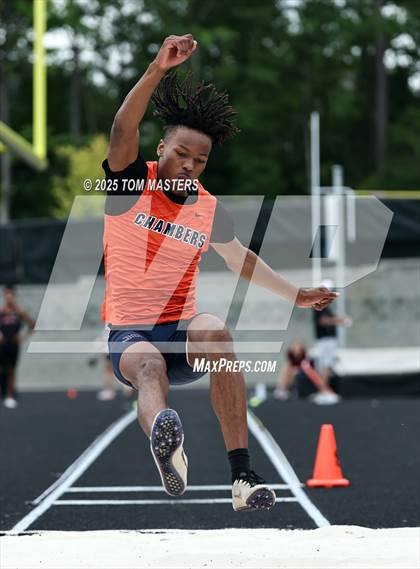 Thumbnail 1 in NCHSAA 4A West Regional (Long Jump) photogallery.