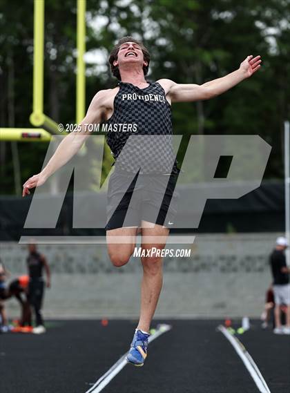 Thumbnail 3 in NCHSAA 4A West Regional (Long Jump) photogallery.