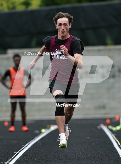 Thumbnail 3 in NCHSAA 4A West Regional (Long Jump) photogallery.