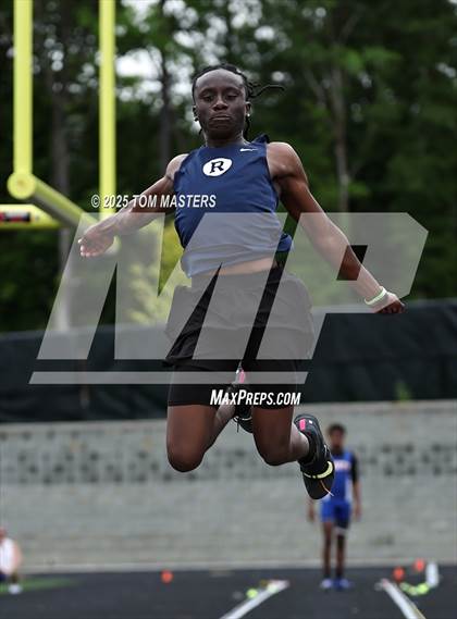 Thumbnail 1 in NCHSAA 4A West Regional (Long Jump) photogallery.