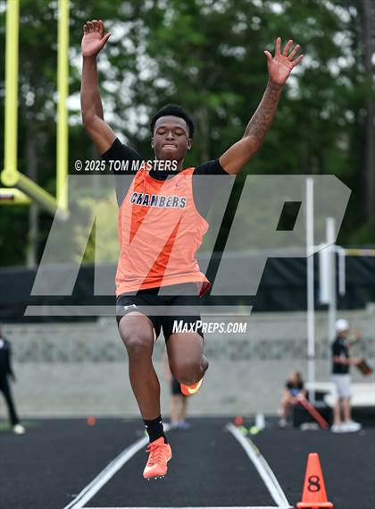 Thumbnail 3 in NCHSAA 4A West Regional (Long Jump) photogallery.