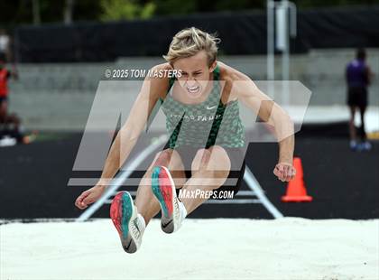 Thumbnail 3 in NCHSAA 4A West Regional (Long Jump) photogallery.