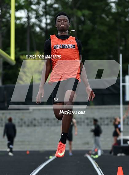 Thumbnail 2 in NCHSAA 4A West Regional (Long Jump) photogallery.