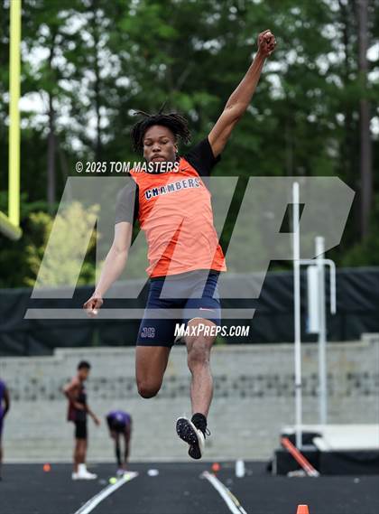 Thumbnail 1 in NCHSAA 4A West Regional (Long Jump) photogallery.