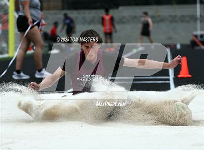 Thumbnail 3 in NCHSAA 4A West Regional (Long Jump) photogallery.