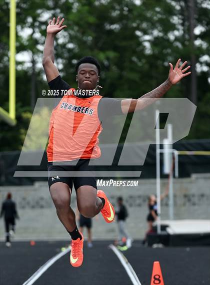 Thumbnail 1 in NCHSAA 4A West Regional (Long Jump) photogallery.