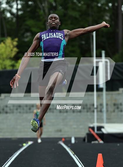 Thumbnail 3 in NCHSAA 4A West Regional (Long Jump) photogallery.